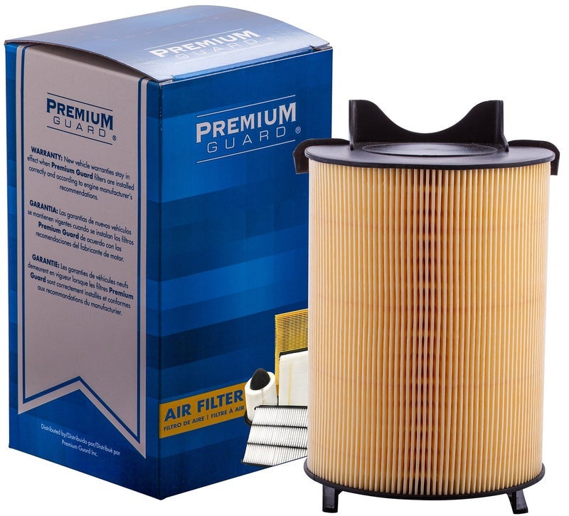 Premium Guard PG Engine Air Filter PA9910 | Fits 2016-11 Volkswagen Jetta, 2017-14 Caddy, 2015-08 Seat Leon, 2012-10 Seat Altea, 2009-08 Altea XL, 2015-08 Audi A3 - Image 1